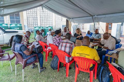 A group discussion